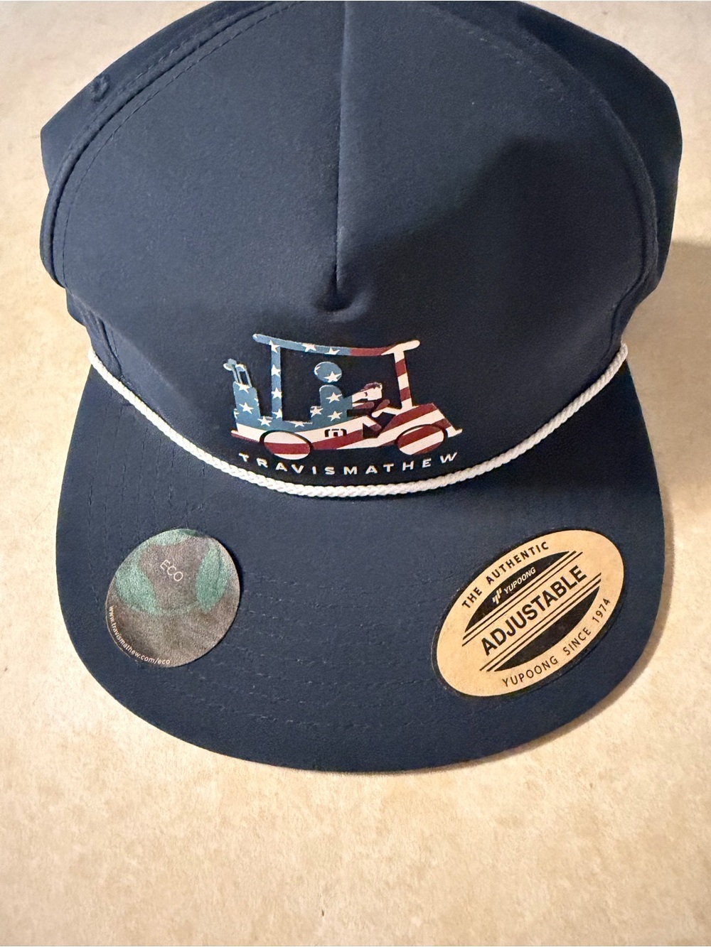 TravisMathew "View From Above" Patriotic Snapback Hat
